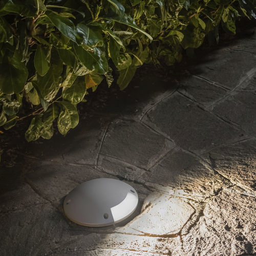 Luminaire encastrable au sol - SQUEEZE - Goccia Illuminazione - en saillie / à LED / rond