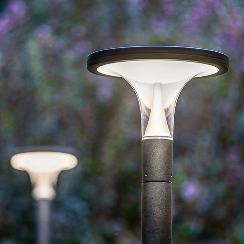 Borne d'éclairage urbaine - CANTHUS - Goccia Illuminazione - contemporaine / en fonte d'aluminium / en cuivre
