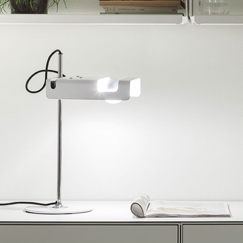 Lampe de table - SPIDER - Oluce - en aluminium / en tôle / contemporaine
