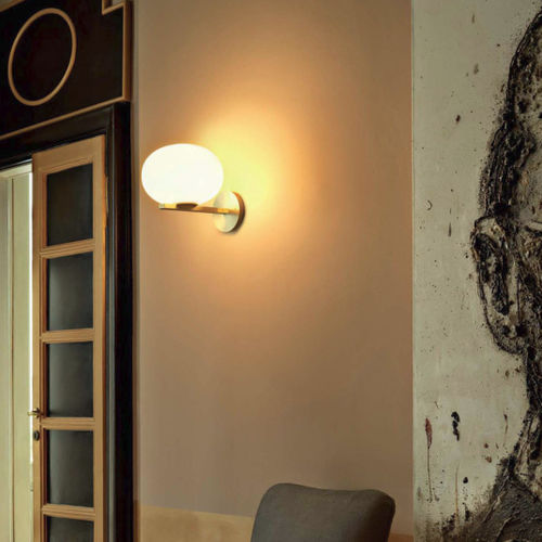 Applique murale contemporaine - ALBA - Oluce - d'intérieur / en métal / ronde