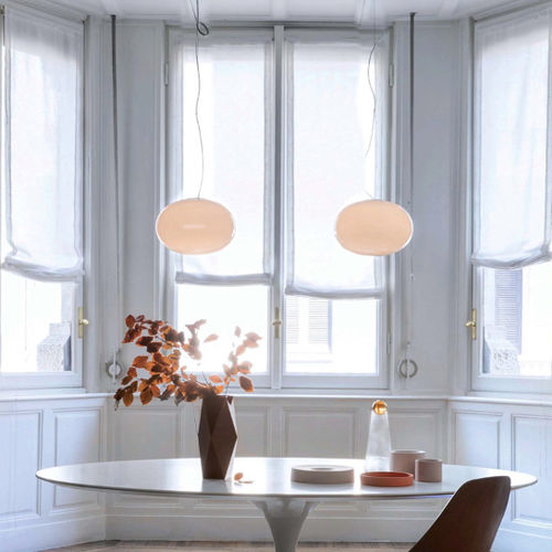 Suspension - ALBA - Oluce - en métal / en verre / contemporaine