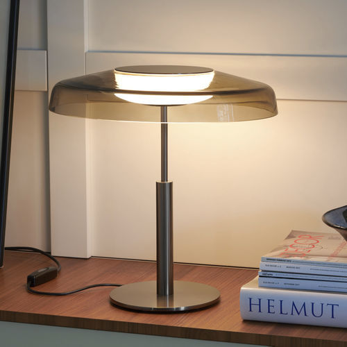 Lampe de table - DORA - Oluce - en métal / en verre soufflé / contemporaine