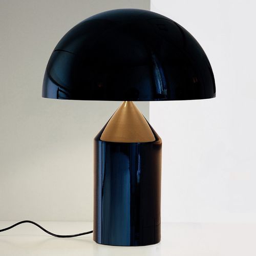 Lampe de table - ATOLLO  - Oluce - en métal / design original / d'intérieur