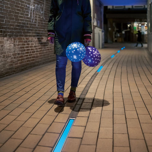 Luminaire encastré - ETV100 MARKER - WE-EF LEUCHTEN - à LED / linéaire / IP67