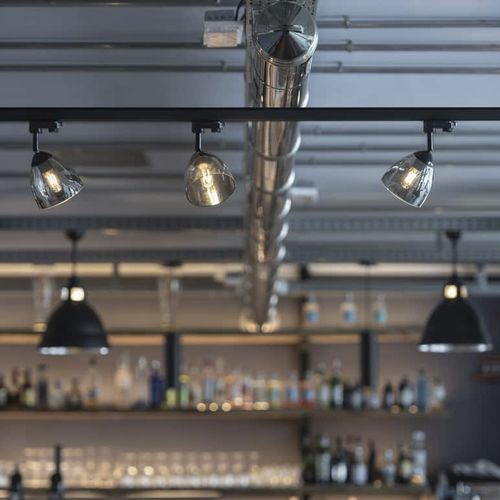 Éclairage sur rail à LED - PARA CONE GL GU10 - SLV ELEKTRONIK - conique / en aluminium / en verre
