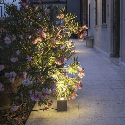 Lampe de sol - CONCRETO FL - SLV ELEKTRONIK - en aluminium / en béton / contemporaine