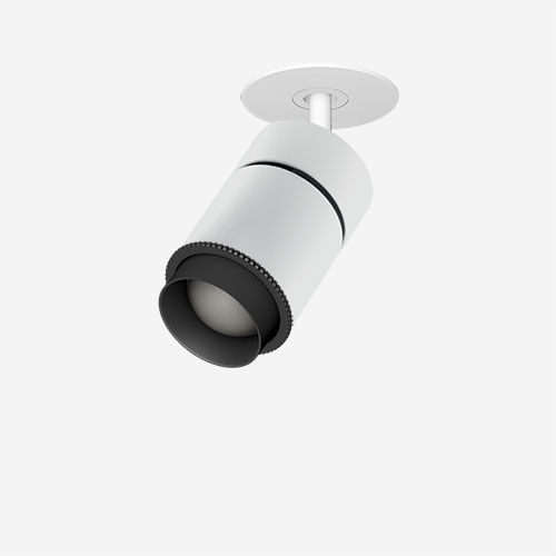 Spot semi-encastré - YORI- ZOOM - Reggiani Illuminazione - à LED / circulaire / cintrable