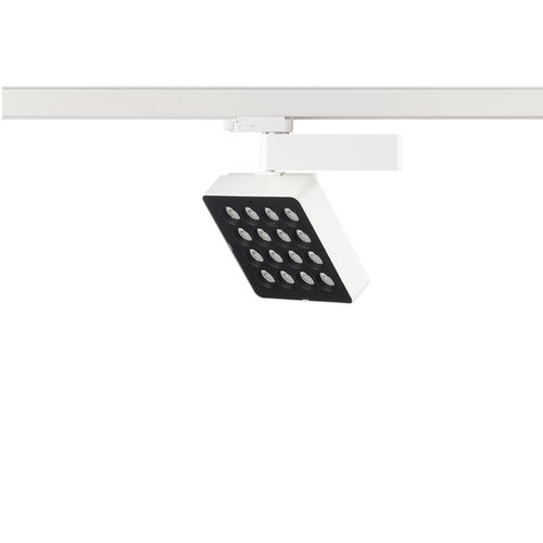 Éclairage sur rail à LED - SPLYT - Reggiani Illuminazione - carré / en fonte d'aluminium / professionnel
