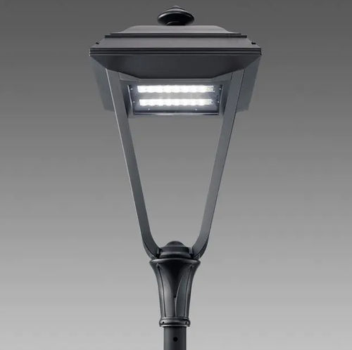 Lampadaire urbain - 3209 LUCERNA Q8 - Disano Illuminazione - contemporain / en fonte d'aluminium / en verre