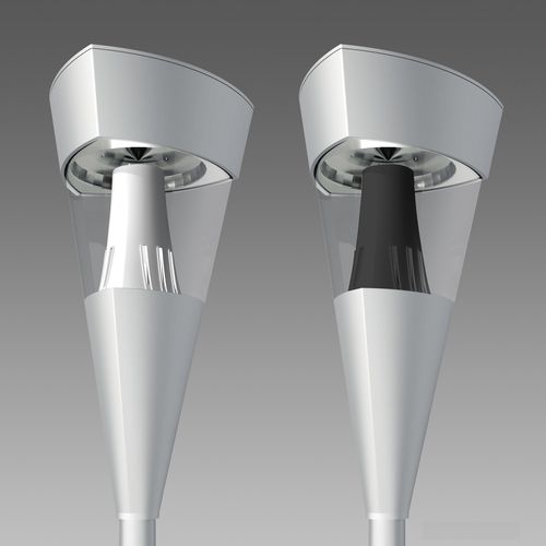 Lampadaire urbain - 1513 TORCIA - Disano Illuminazione - contemporain / en polycarbonate / en fonte d'aluminium