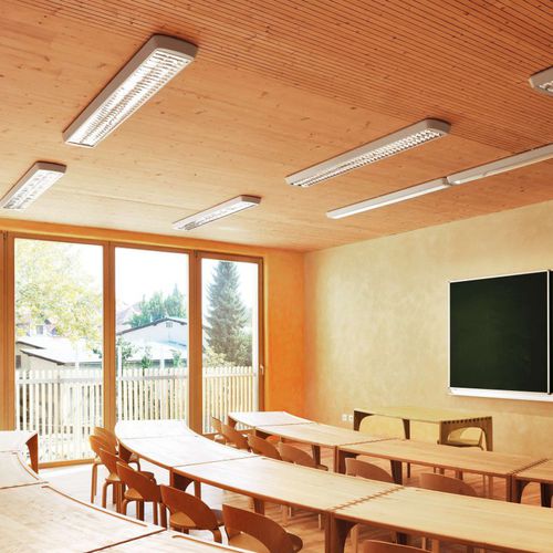 Luminaire en saillie - MIVA C - Intra Lighting d.o.o. - fluorescent / linéaire / en aluminium