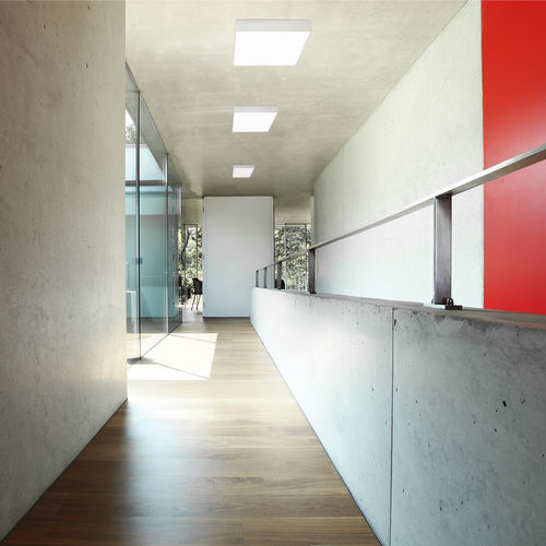 Luminaire apparent - KARO C  - Intra Lighting d.o.o. - fluorescent / carré / IP40