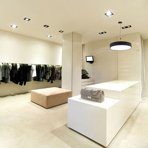 Luminaire suspendu - LONA S  - Intra Lighting d.o.o. - à LED / rond / en aluminium