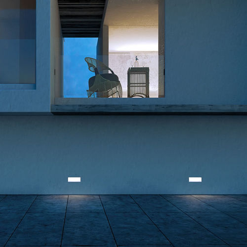 Luminaire encastrable au mur - GHOST  - Simes - à LED / carré / rectangulaire