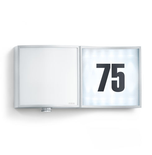 Applique murale contemporaine - L 675 LED - STEINEL VERTRIEB GMBH - d'extérieur / en aluminium / rectangulaire