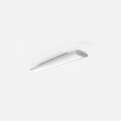 Plafonnier contemporain - FLAT - Lanzini - rectangulaire / en polycarbonate / à LED