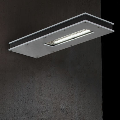 Applique murale contemporaine - TABULARE M - LECCOR Leuchten GmbH - d'extérieur / en aluminium / en verre