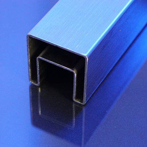 Main courante en acier inox - LAMANO U40x40 - LECCOR Leuchten GmbH - en verre / en polycarbonate / LED