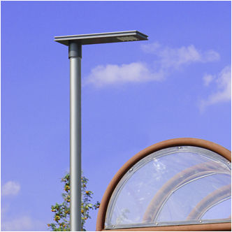 Lampadaire urbain - TABULARE M - LECCOR Leuchten GmbH - contemporain / en aluminium / à LED