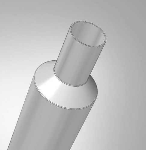 Mât d'éclairage - STEPPED ROUND - LECCOR Leuchten GmbH - en inox / personnalisable