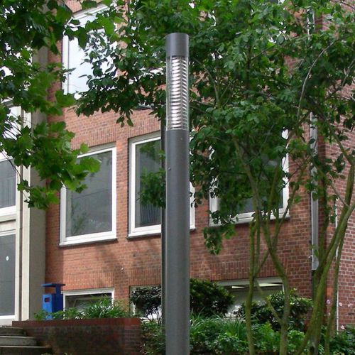 Colonne lumineuse contemporaine - COLLONA TYPE 500/510 - LECCOR Leuchten GmbH - en polycarbonate / en inox / à LED