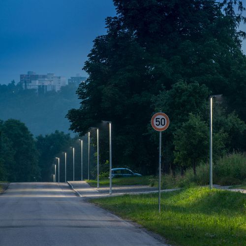 Lampadaire urbain - TAP TOP TYPE 6/1 - LECCOR Leuchten GmbH - contemporain / en aluminium / à LED