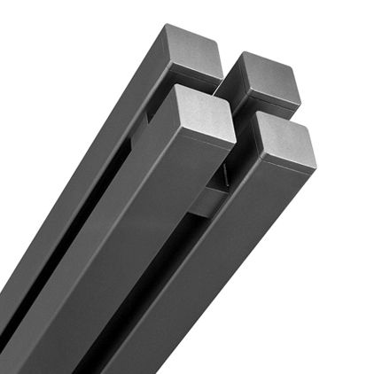 Mât d'éclairage - 4-SQUARE  - LECCOR Leuchten GmbH - en acier inox