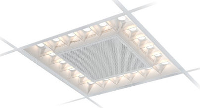 Luminaire encastrable au plafond - XL-20 - Thorlux Lighting / F.W. Thorpe PLC - à LED / carré / en métal