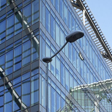 Lampadaire urbain - LUNOIDE - AEC Illuminazione - contemporain / en acier inoxydable / avec diffuseur en verre trempé