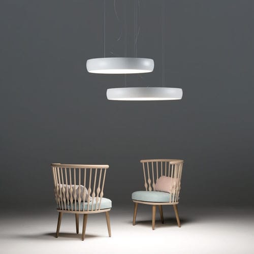 Luminaire suspendu - DRUM - Arkos Light - Oscaluz, - apparent / à LED / rond