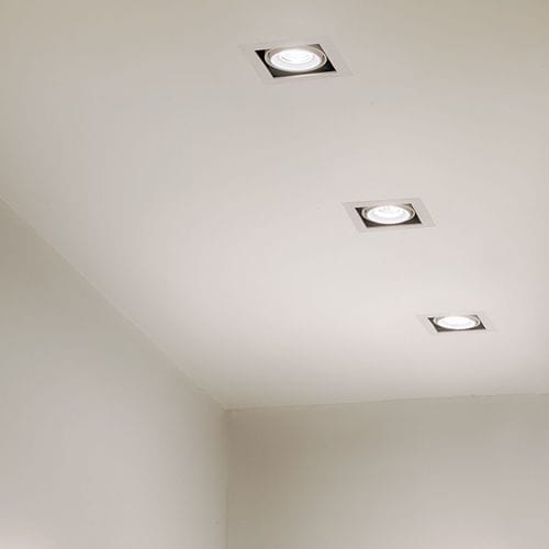 Spot encastrable au plafond - ORBITAL - Arkos Light - Oscaluz, - à LED / halogène / carré