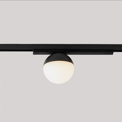 Éclairage sur rail à LED - TINY BALO 60 48V - ONOK LUZ TECNICA - sphérique / en métal / professionnel
