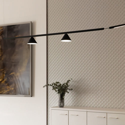 Éclairage sur rail à LED - OVAL 24V CONE - ONOK LUZ TECNICA - conique / ovale / en métal