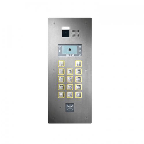 Clavier de commande pour installation domotique - TD2000HE - FARFISA - pour réseau de télésurveillance / pour contrôle d'accès / mural