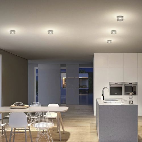 Plafonnier contemporain - VIOR - RIBAG Licht AG - rond / en PMMA / en fonte d'aluminium