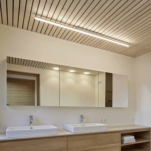Luminaire apparent - SPINALED - RIBAG Licht AG - à LED / linéaire / IP54