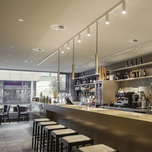 Éclairage sur rail à LED - VERTICO  - RIBAG Licht AG - rond / en aluminium / en verre