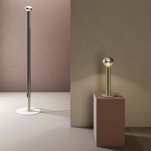 Lampe sur pied - BIRBA_TAB & FLOOR - LINEA LIGHT GROUP - en laiton / en aluminium peint / contemporaine