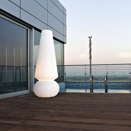 Lampe de sol - MARGE_FL - LINEA LIGHT GROUP - en polyéthylène / contemporaine / de jardin