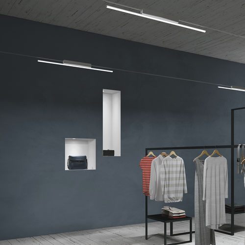 Éclairage sur câble à LED - CIRCULAR-C - LINEA LIGHT GROUP - linéaire / en fer / en polycarbonate