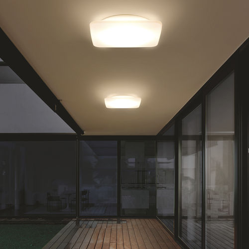 Plafonnier contemporain - MYWHITE_Q - LINEA LIGHT GROUP - carré / en polyéthylène / à LED