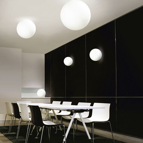 Plafonnier contemporain - OH!_S - LINEA LIGHT GROUP - rond / en polyéthylène / à LED