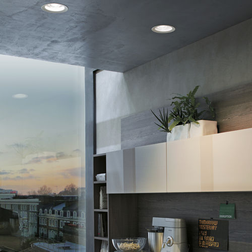 Downlight encastré - OUTLOOK_C - LINEA LIGHT GROUP - à LED / rond / IP40