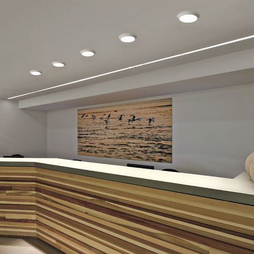 Downlight encastré - GYPSUM_O1 - LINEA LIGHT GROUP - à LED / carré / IP44