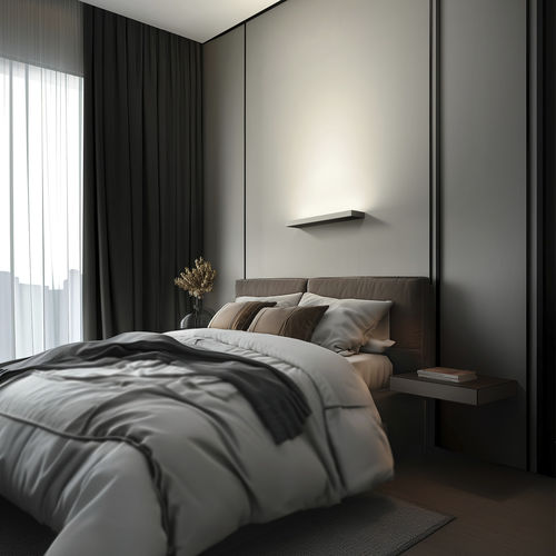 Applique murale contemporaine - Regolo Mono - LINEA LIGHT GROUP - d'intérieur / en aluminium / en polycarbonate