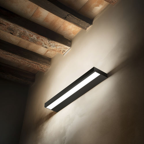 Applique murale contemporaine - Regolo Double - LINEA LIGHT GROUP - d'intérieur / en aluminium / en polycarbonate