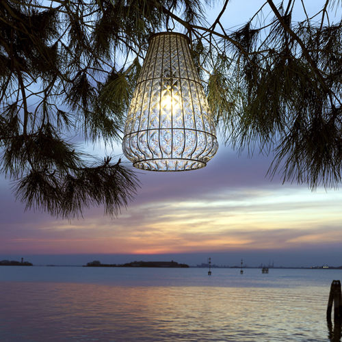 Lampe en verre soufflé - CAMPANA - Siru Lighting - suspension / en fil de métal / contemporaine
