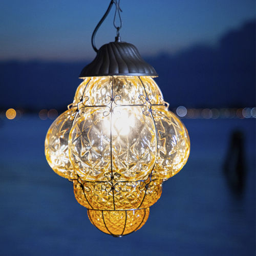 Suspension - CLASSIC - Siru Lighting - en verre vénitien / classique / d'extérieur