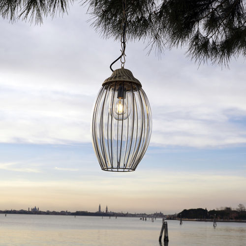 Suspension - NAUTILUS - Siru Lighting - en verre soufflé / classique / d'extérieur