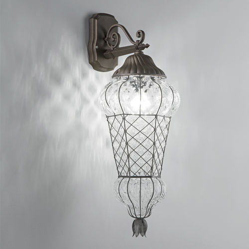 Applique murale classique - BABÀ - Siru Lighting - d'extérieur / en métal / en verre soufflé